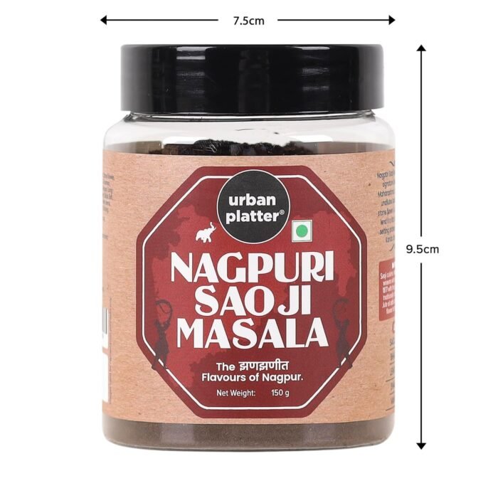 Urban Platter Maharashtrian Saoji Masala, 150g (Signature Jhanjhanit Nagpuri Blend | Onion & Garlic-Free | Additive & Preservative-Free) - Image 6