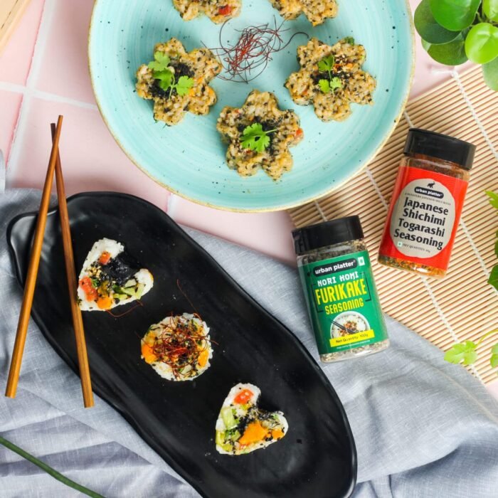 Urban Platter Nori Komi Furikake Seasoning, 100g (Japanese Style, Made with Ao Nori, Sesame Seeds, Pink Salt, Season rice balls, sprinkle on Japanese Appetizers and more) - Image 6