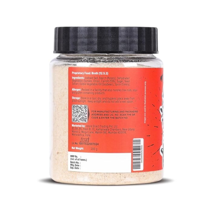 Urban Platter One in a Bouillon, 200g (Instant Vegetable Broth Powder | Perfectly Plant-based Umami Base | Clean-Label | Additive, Preservative and MSG free) - Image 4