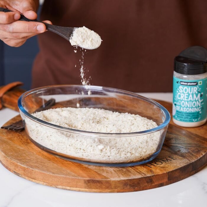 Urban Platter Sour Cream and Onion Seasoning, Perfect for Pop Corn, Pasta, Fries, Dairy-Free, 100 g - Image 3