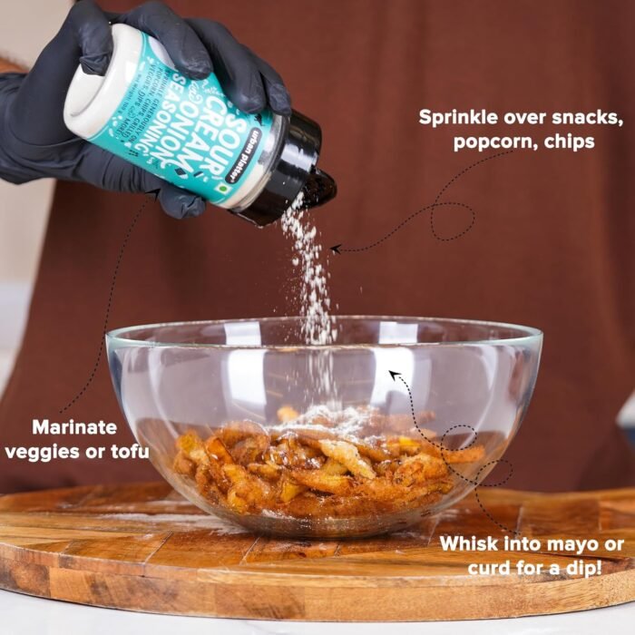 Urban Platter Sour Cream and Onion Seasoning, Perfect for Pop Corn, Pasta, Fries, Dairy-Free, 100 g - Image 7