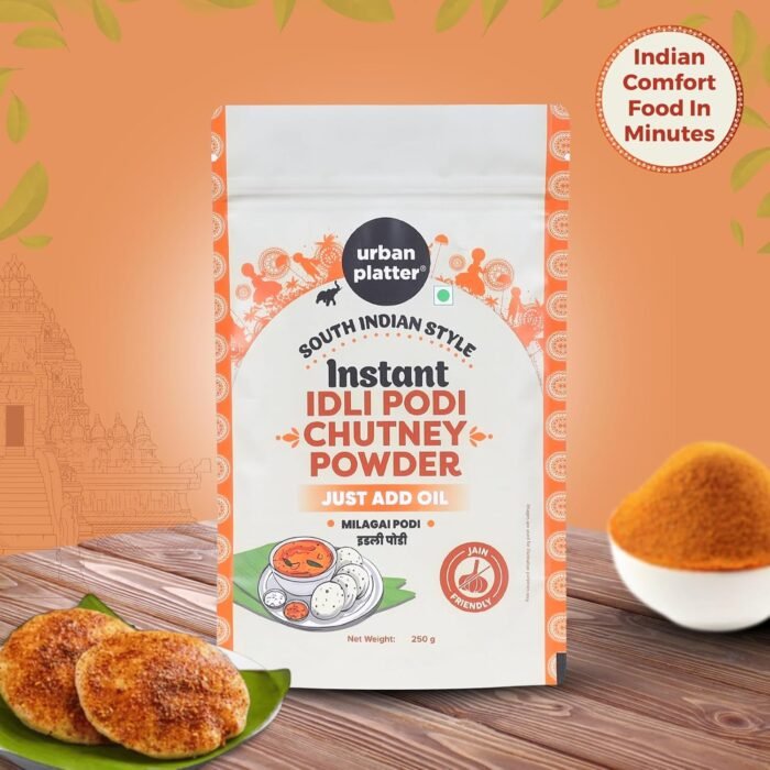 Urban Platter South Indian Style Instant Idli Podi Chutney Powder, 250g (Milagai Podi | South Indian Gunpowder | Ready-to-Use | Perfect for Idli, Dosa and Rice) - Image 6