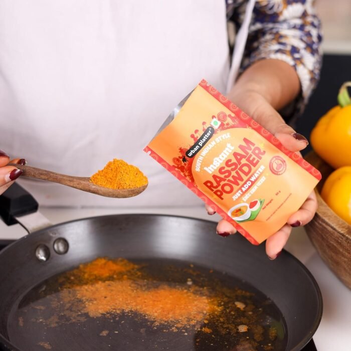 Urban Platter South Indian Style Instant Rassam Powder, 200g / 7oz [Spicy Lentil Soup, Just Add Water & Cook Rasam] - Image 3