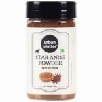 Urban Platter Star Anise Powder Shaker Jar, 80g / 2.82oz [Powdered Chakri Phool, Badiyan]
