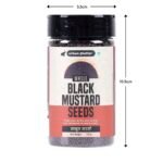 Urban Platter Whole Black Mustard Seeds, 125g (Rai | Sabut Sarson | Whole Spices | Indian Khada Masala) - Image 6