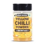 Urban Platter Yellow Chilli Powder, 80g (Mildly hot | Great for Chaats, Curries and Pickles)