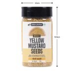Urban Platter Yellow Mustard Seeds, 100 g (Peeli Sarson | Rai Kuria | Rai Dal | Indian Khada Masala) - Image 6