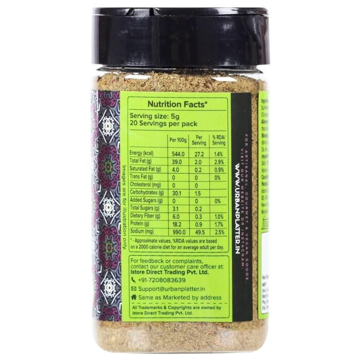 Urban Platter Zaatar Powder, 100g | Middle Eastern Spice Blend | Herby, Tangy and Nutty | Use as a dry rub or sprinkler. - Image 2