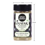 Urban Platter Zaatar Powder, 100g | Middle Eastern Spice Blend | Herby, Tangy and Nutty | Use as a dry rub or sprinkler. - Image 8