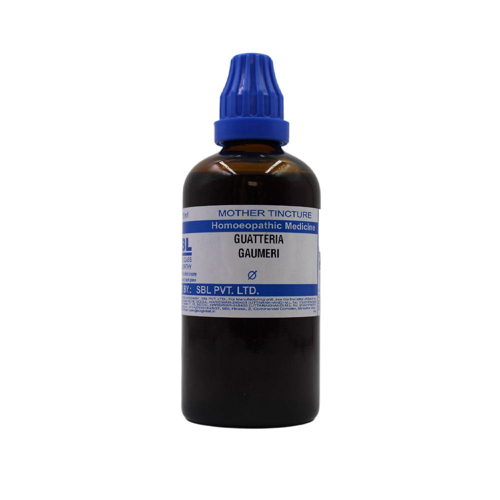 SBL Homeopathic Guatteria Gaumeri Mother Tincture Q (100ml) SBL Homeopathic Guatteria Gaumeri Mother Tincture Q (100ml) - Image 1