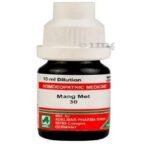 Adel Germany Homeopathic Mang Met Dilution 10ml for Headache Dryness eyes