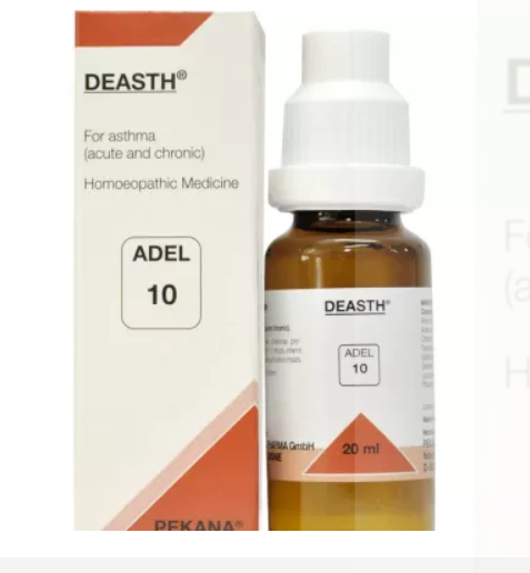 Adel-Pekana-Adel-10-Deasth-20ml.1.png ADEL 10 Homoeopathic Deasth Drop 20ml for asthma Allergic Rhinitis Fever Cough - Image 1