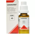 ADEL 43 Homoeopathic CARDINORMA Drop For Chest Pain Angina blood pressure