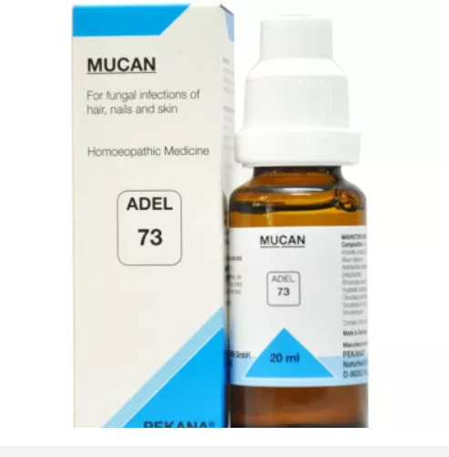 Adel-Pekana-Adel-73-Mucan-20ml.1.png ADEL 73 Homoeopathic Mucan Drop 22ml for Dry Skin Hair Fall fungal infections - Image 1