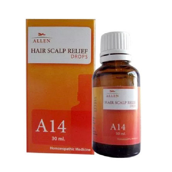 Allen-A14-Hairs-Scalp-Relief-Drops-30ml.png Allen A14 Hairs Scalp Relief Drops (30ml) - Image 1