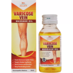 Allen Varicose Vein Massage Oil (60ml) For varicose, spider veins, broken capillaries and heavy legs
