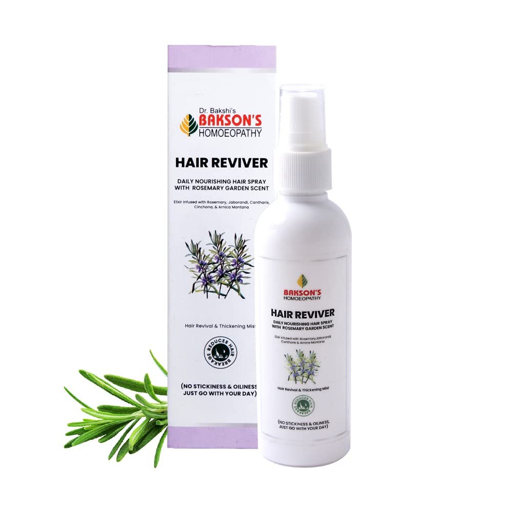 BAKSONS-HAIR-REVIVER-100-ML-.1.jpg Bakson Homeopathic Hair Reviver (100ml) Unisex Revitalize Your Hair , Regrowth - Image 1
