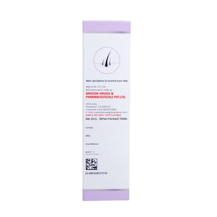 Bakson Homeopathic Hair Reviver (100ml) Unisex Revitalize Your Hair , Regrowth - Image 2