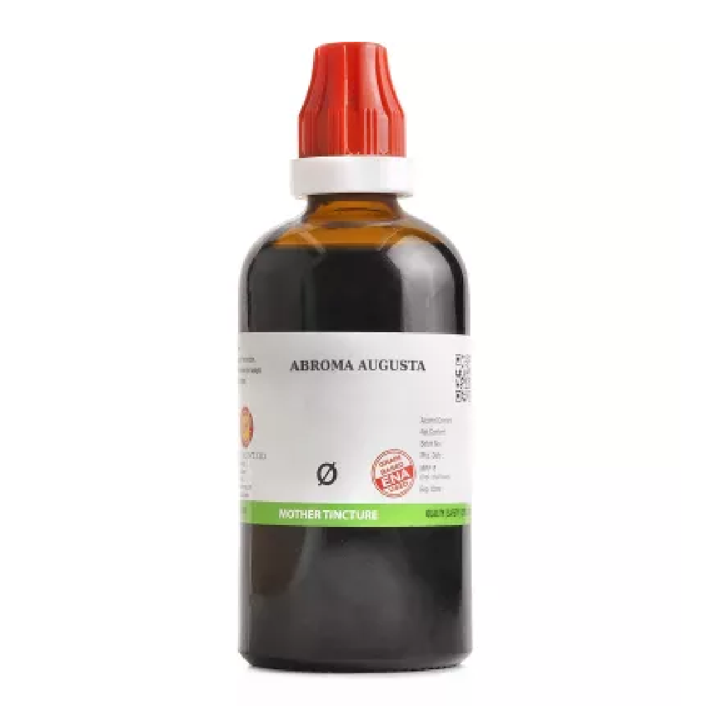 BJain-Abroma-Augusta-1X-Q-100ml.png BJain Abroma Augusta 1X (Q) Mother Tincture (100ml) For vertigo, Diabetes - Image 1