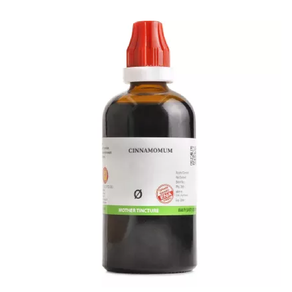 BJain-Cinnamomum-1X-Q-100ml.png BJain Cinnamomum 1X (Q) Mother Tincture (100ml) For Weakness, Muscles Pain - Image 1