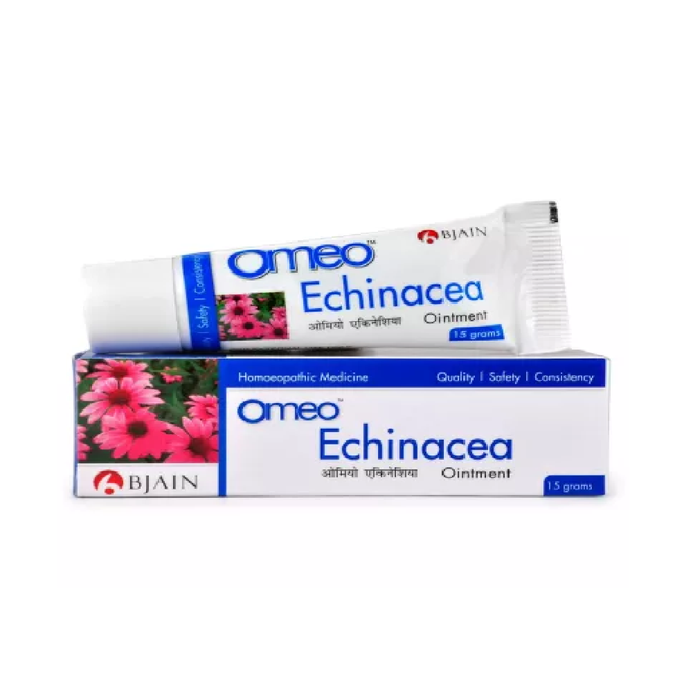 BJain-Omeo-Echinacea-Ointment-15g.png BJain Omeo Echinacea Ointment (15g) For Itching, Skin Care - Image 1