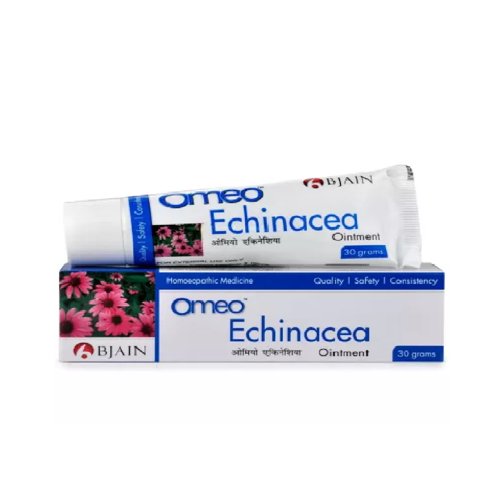 BJain-Omeo-Echinacea-Ointment-30g.png BJain Omeo Echinacea Ointment (30g) For Wound Pain, Itching - Image 1