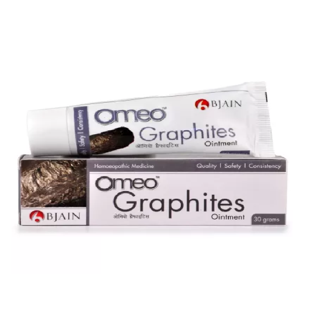 BJain-Omeo-Graphites-Ointment-30g.png BJain Omeo Graphites Ointment (30g) For Eczema, Itching - Image 1