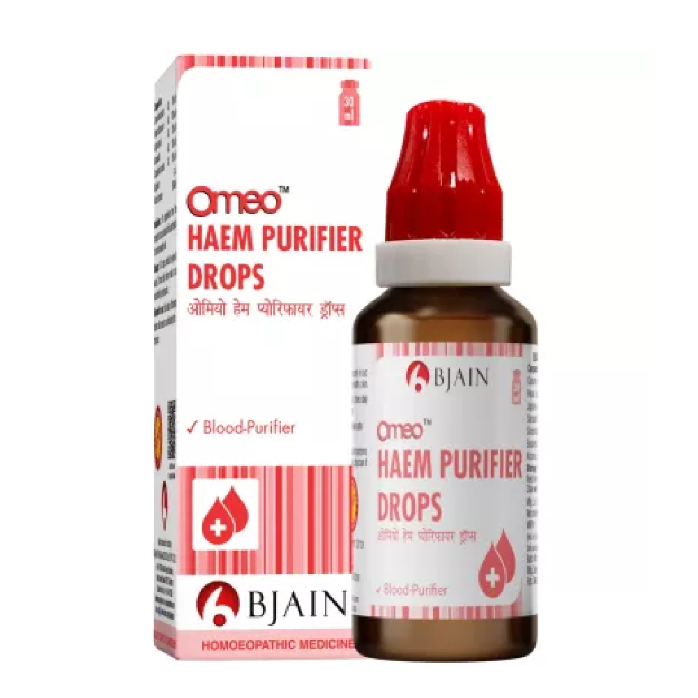 BJain-Omeo-Haem-Purifier-Drops-30ml-1.png BJain Omeo Haem Purifier Drops (30ml) For Helps To Purify The Blood - Image 1