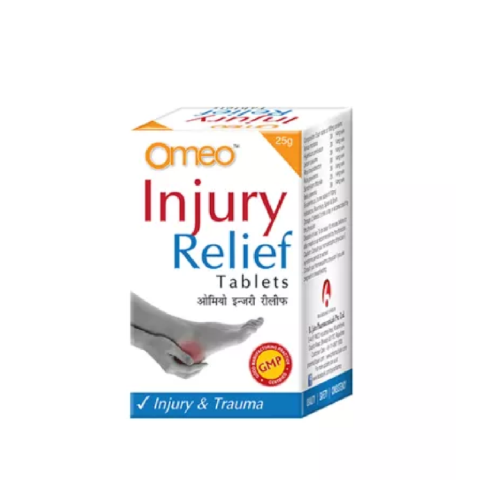 BJain Omeo Injury Relief Tablets (25g) For Relieves Pain, Back Pain - Image 4