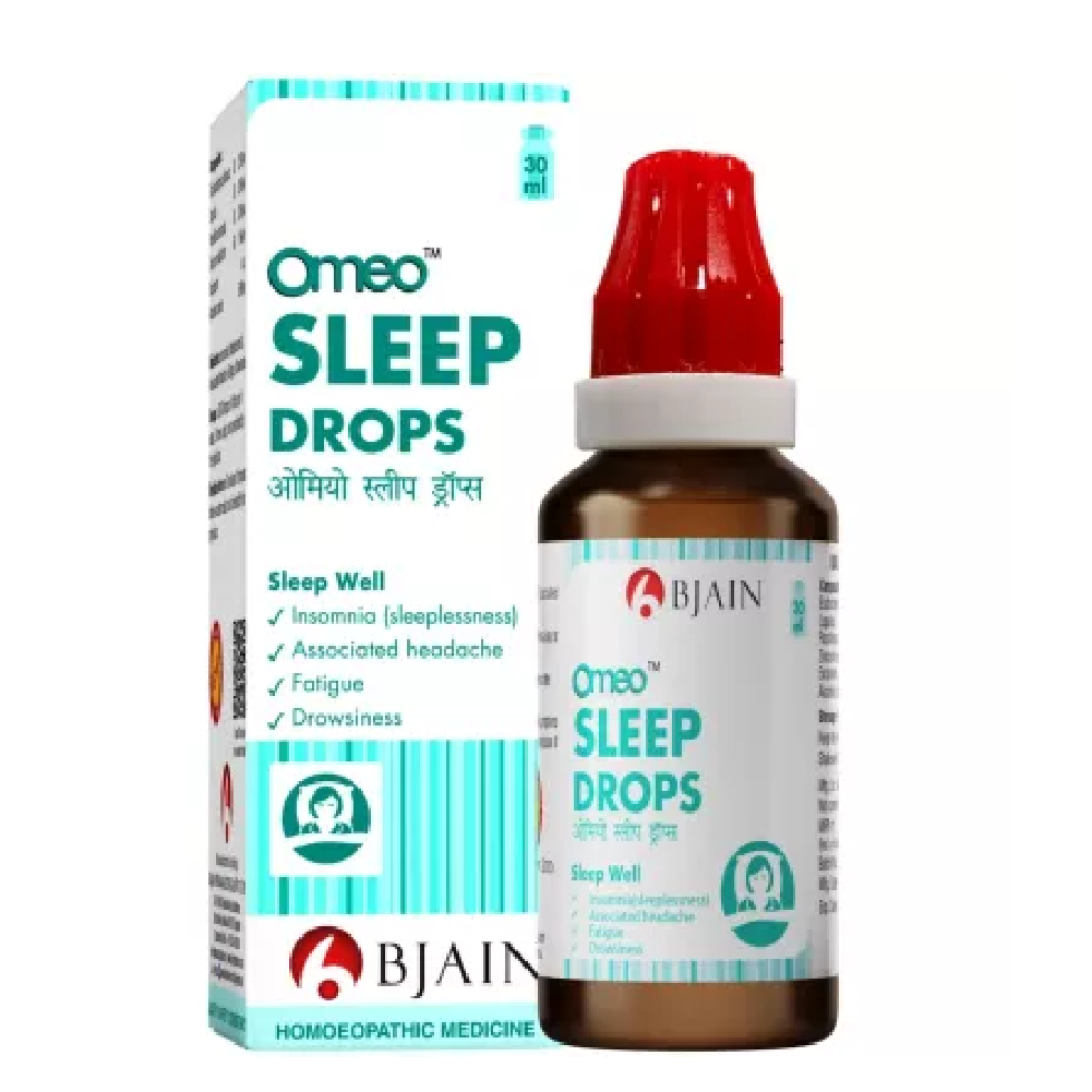 BJain-Omeo-Sleep-Drops-30ml-1.png BJain Omeo Sleep Drops (30ml) For Anxiety, Headache - Image 1