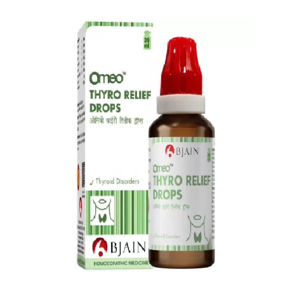 BJain-Omeo-Thyro-Relief-Drops-30ml-1.png BJain Omeo Thyro Relief Drops (30ml) For Thyroid Care - Image 1