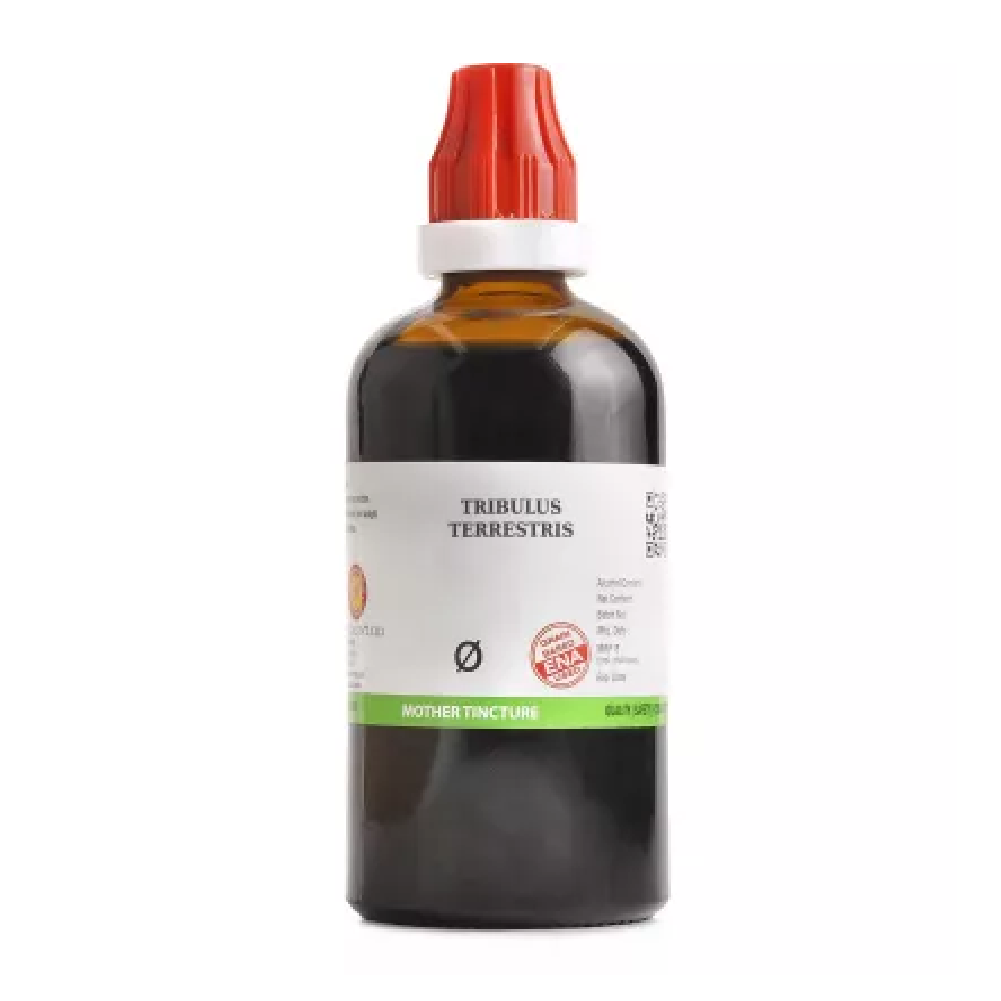 BJain-Tribulus-Terrestris-1X-Q-100ml.png BJain Tribulus Terrestris 1X (Q) Mother Tincture (100ml) for Reduces stress - Image 1