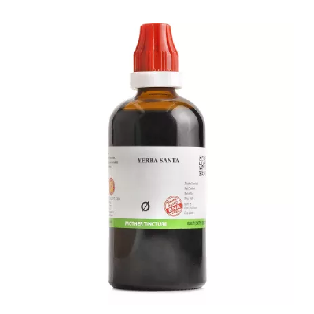 BJain-Yerba-Santa-1X-Q-100ml.png BJain Yerba Santa 1X (Q) Mother Tincture (100ml) For Cough, Chest Congestion - Image 1