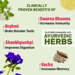 Baby Organo Swarnaprashan Drop For Kids l Suvarnaprashan l 100% Ayurvedic l Immunity Booster for Kids l Pure 24CT Gold Extract l FDCA Approved, 0-15 - Image 3