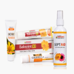 Bakson CUTS & BURNS COMBO PACK (Boro Arnica+ Calenula+ Baksoint 10 + Sept Aid)