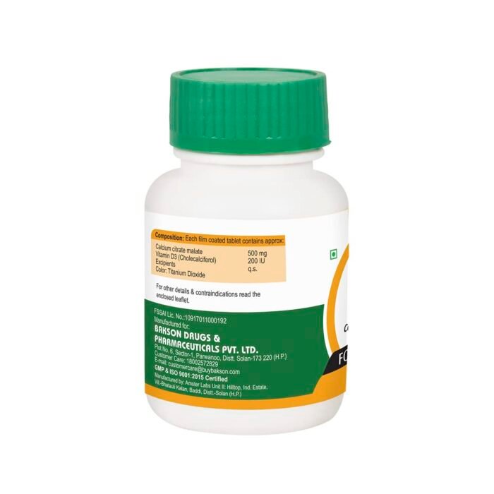 Bakson Homeopathy Calci Care (30 Tablets) for Bone Health - Image 3