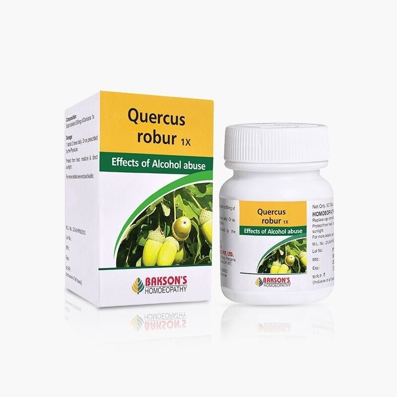 Bakson-Homeopathic-QUERCUS-ROBUR-1X-50-Tablet.1.jpg Bakson Homeopathic QUERCUS ROBUR 1X (50 Tablet) - Image 1