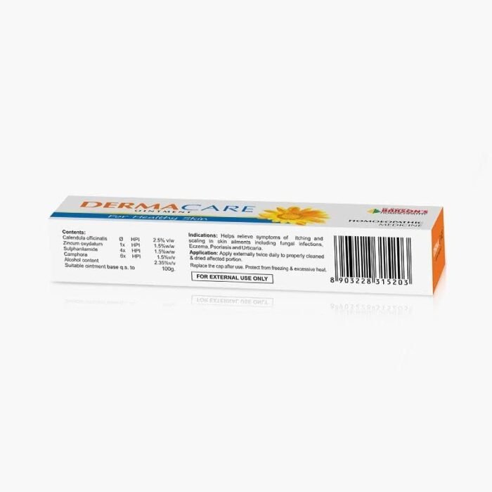 Bakson Homeopathic DERMA CARE OINTMENT 25gm For fungal infections (Pack Of 2) - Image 2