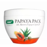 Bakson's Sunny Papaya pack with Aloe Vera Papaya & Jojoba Oil 150gm for improving skin's complexion