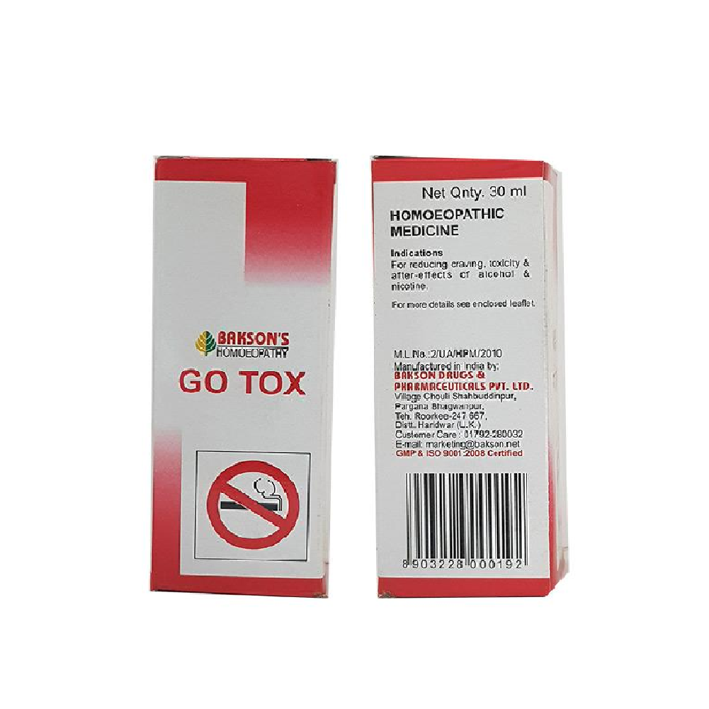 BaksonS-Go-Tox-Drops-30-ml.png Bakson Homeopathic Go Tox Drops (30ml) for nausea and vomiting - Image 1