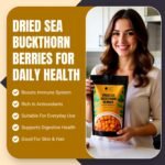 Bliss of Earth Himalayan Sea Buckthorn Berries (100g) | Naturally Sun-Dried Wild Berries | Packed with Omega 3, 6, 7 & 9 + Vitamins C & E | Supports Immunity, Digestion & Metabolism | Enhances Skin Glow & Hair Health | Zero Added Sugar - Image 6