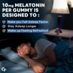 Carbamide Forte 10 mg Melatonin Gummies to Sleep | Sleep Gummies for Men and Women | Gummies for Deep Sleep | Sleep Supplements | 60 Veg Sugar Free Melatonin Gummies 10mg - Image 4