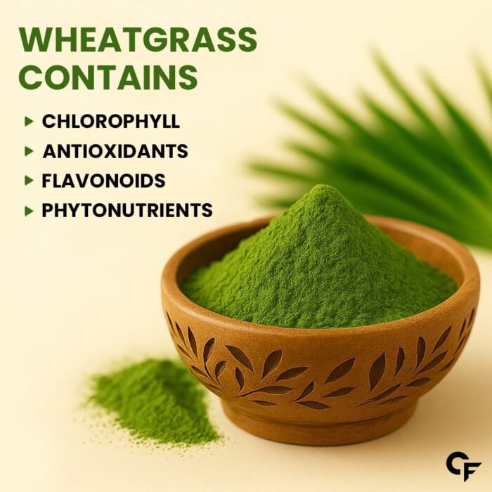 Carbamide Forte 100% Natural Organic Wheatgrass Powder | Wheat Grass Powder | Organic Wheatgrass Juice | Wheat Grass Juice - 100g - Image 7