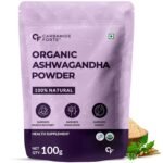 Carbamide Forte 100% Organic Ashwagandha Powder 100gm - Withania Somnifera | Pure Ashwagandha Powder Organic May Support Muscle Recovery & Boost Energy Level | USDA Certified Ashwagandha Supplements for Vitality, Strength & Stress Management | 100gm Powder