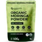 Carbamide Forte 100% Organic Moringa Powder - Moringa Oleifera - USDA Certified | Moringa Leaves Powder | Moringa Powder Organic for Immunity, Digestion & Energy | Drumstick Leaves Powder
