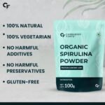 Carbamide Forte 100% Organic Spirulina Powder | Spirulina | Spirulina Powder Organic - 100g - Image 10