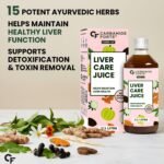 Carbamide Forte Ayurvedic Liver Care Juice - 1L | Herbal Liver Detox Supplement | Antioxidant-Rich Formula with 15 Ayurvedic Herbs | No Added Sugar & Artificial Colour - Image 2