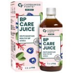 Carbamide Forte BP Care Juice | BP Juice with 11 Ayurvedic Herbs | Supports Healthy Blood Pressure levels, Digestion & Energy | Added Aleovera, Arjuna & Shankhpushpi | No Added Sugar & Artificial Colour | 1L