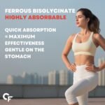Carbamide Forte Chelated Iron Supplement for Women and Men | Folic Acid Tablets for Pregnancy | Hemoglobin Booster | 60 Veg Tablets for Hair Growth with Iron Bisglycinate - Image 5