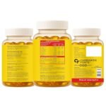 Carbamide Forte Cod Liver Oil Capsules Omega 3 Supplement | Sea cod Liver Oil, Omega 3 FishOil Capsules 300mg | Omega3 FishOil with EPA & DHA + Vitamin D3 Supplement | No Fishy Burps With Lemon Flavour - 120 Softgels - Image 11